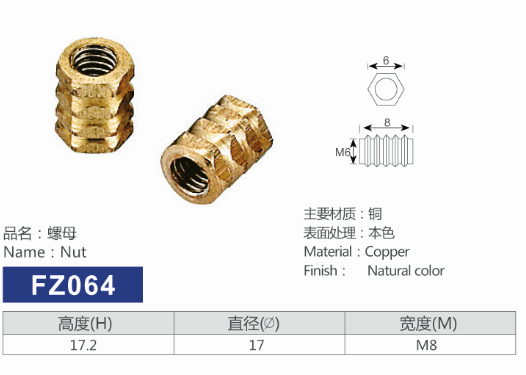 螺母(图1)