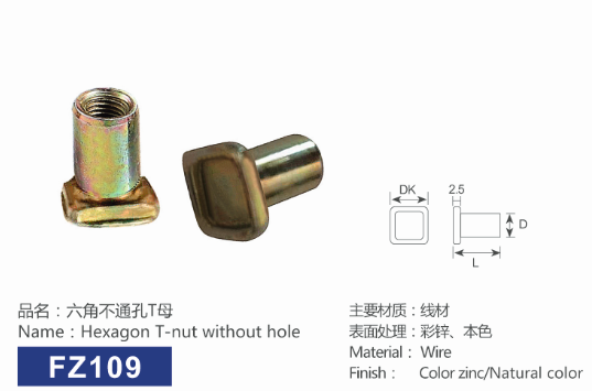 六角不通孔T母(图1)